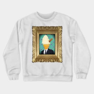 Ice Cream Man in Vintage Frame Crewneck Sweatshirt